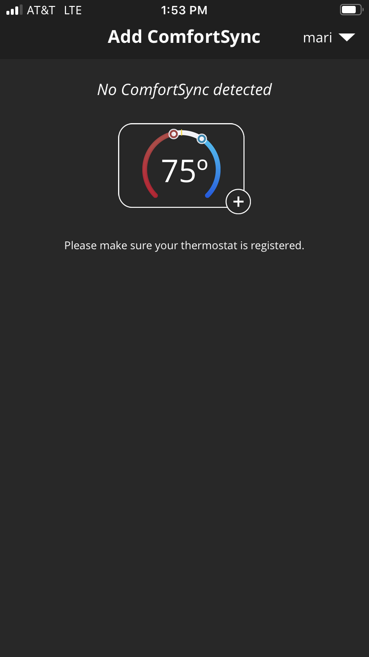 Mobile Add Comfort Sync